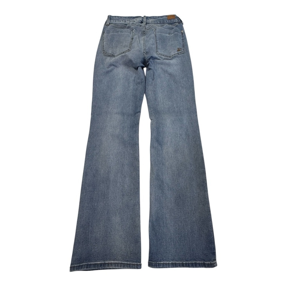 Seven 7 Mid Rise Straight Leg Jeans Size 10 - Picture 2 of 6